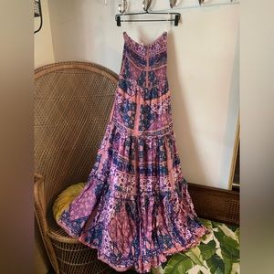 Gorgeous Abel the Label strapless maxi dress